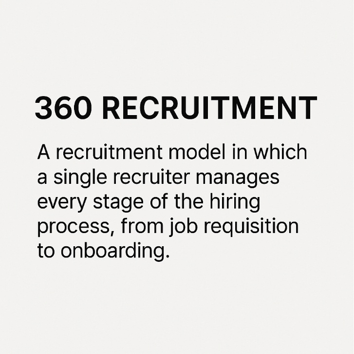 What is 360 recruitment definition